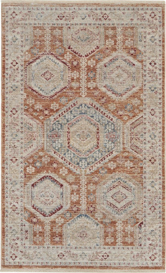 Nourison Homestead HMS01 Rug - Brick