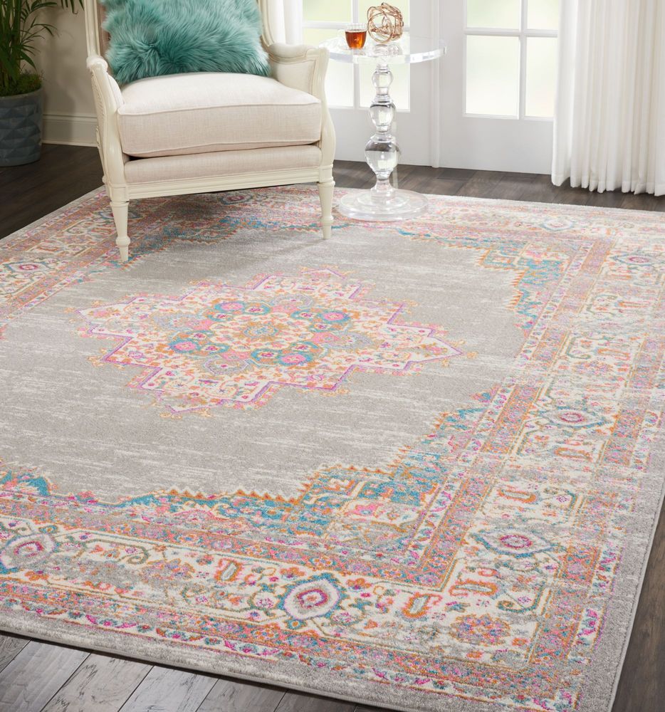 Nourison Passion PSN03 Rug - Grey