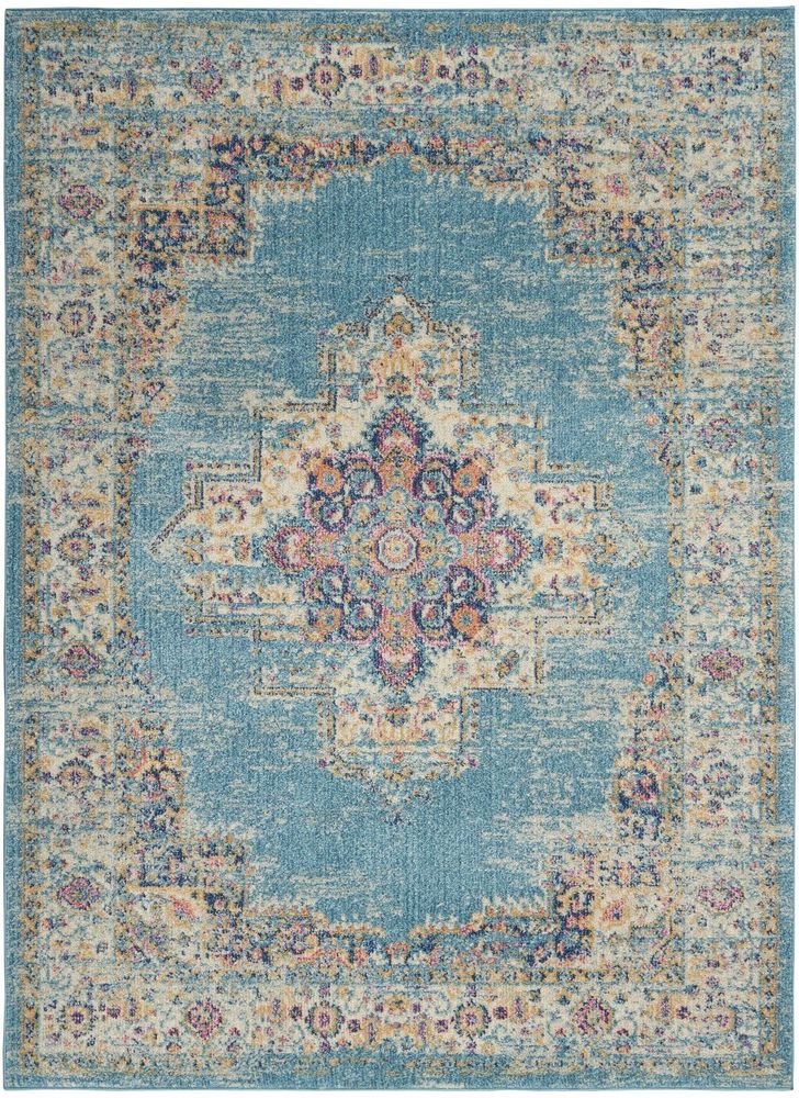 Nourison Passion PSN03 Rug - Light Blue