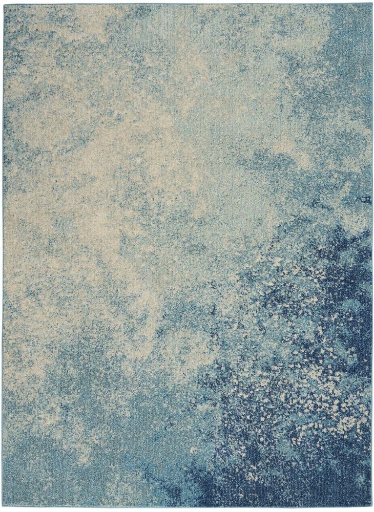 Nourison Passion PSN10 Rug - Navy &amp; Light Blue