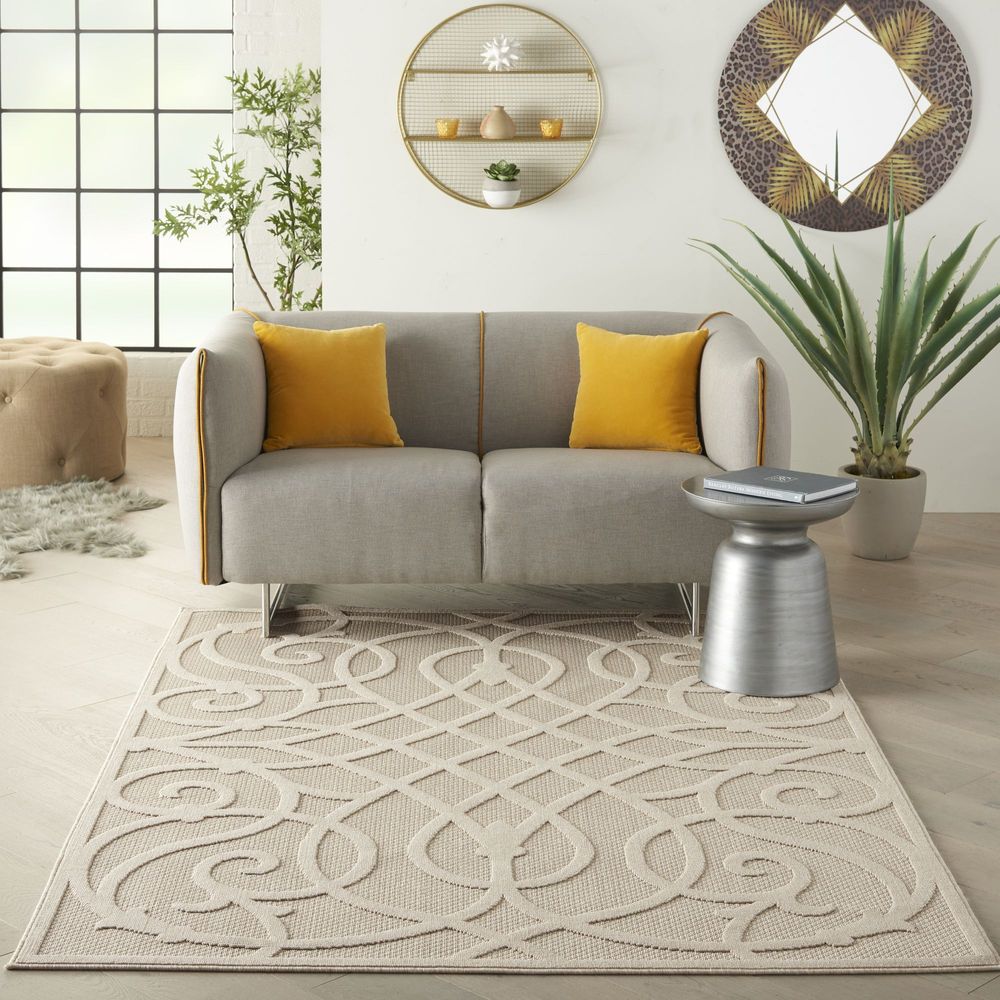 Nourison Cozumel CZM04 Rug - Cream