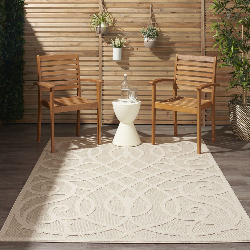 Nourison Cozumel CZM04 Rug - Cream