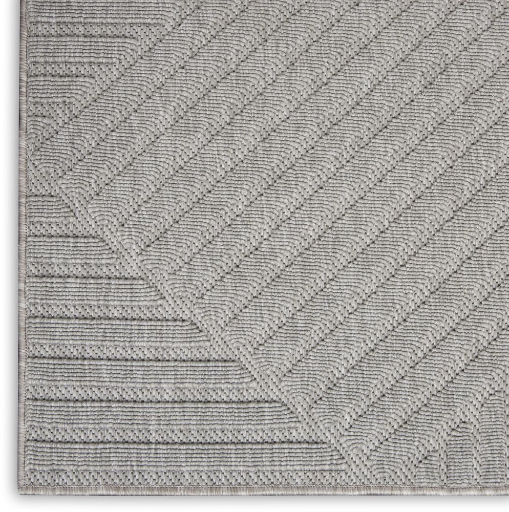 Nourison Cozumel CZM05 Runner Rug - Light Grey