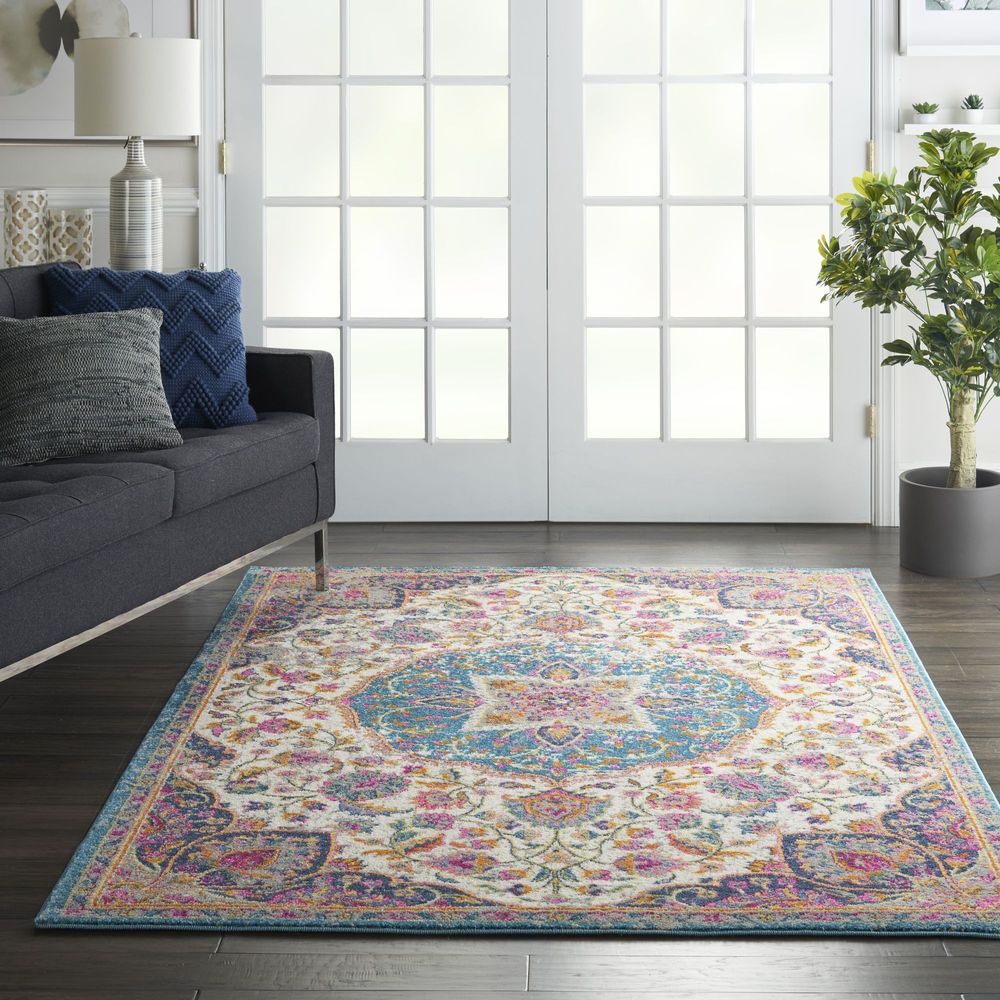 Nourison Passion PSN22 Rug - Ivory &amp; Multicolour