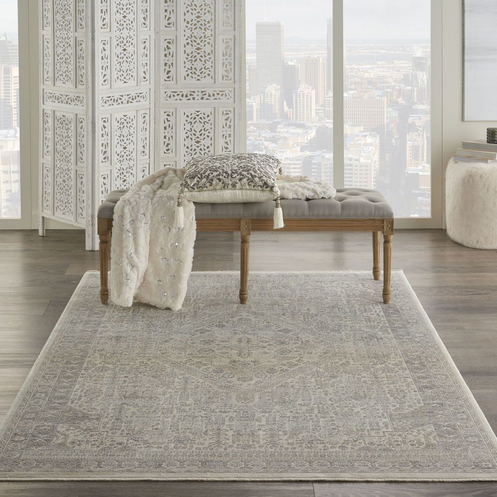 Nourison Lustrous Weave LUW02 Rug - Ivory &amp; Beige