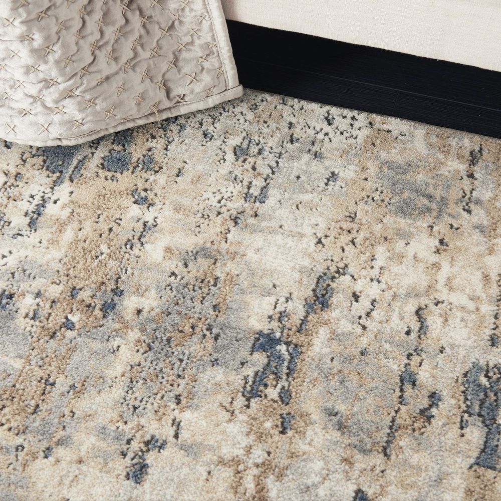 Nourison Quarry QUA01 Rug - Beige &amp; Grey