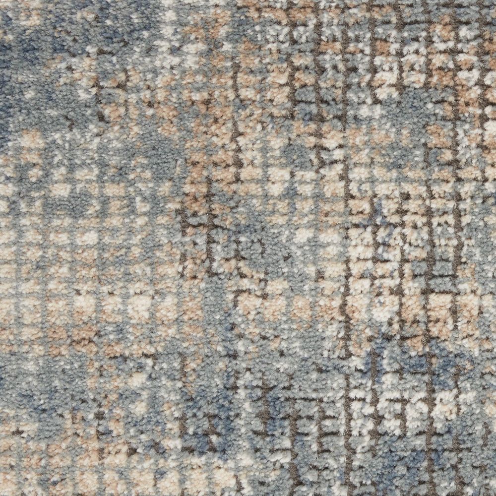 Nourison Quarry QUA02 Rug - Blue &amp; Beige