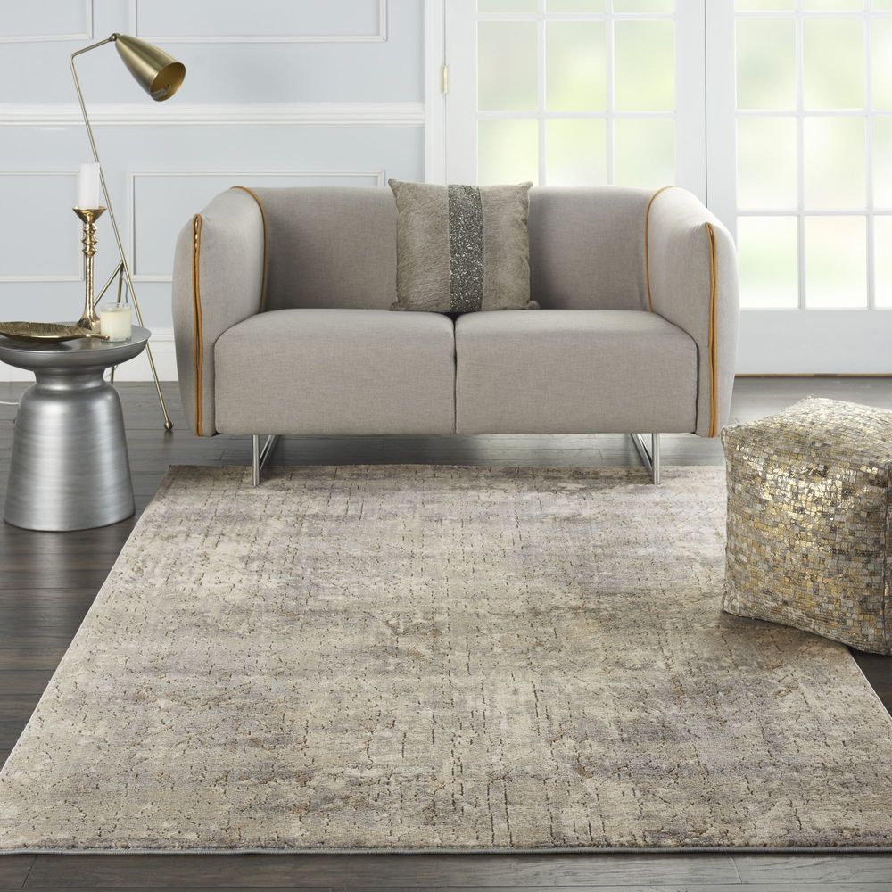 Nourison Quarry QUA03 Rug - Beige &amp; Grey