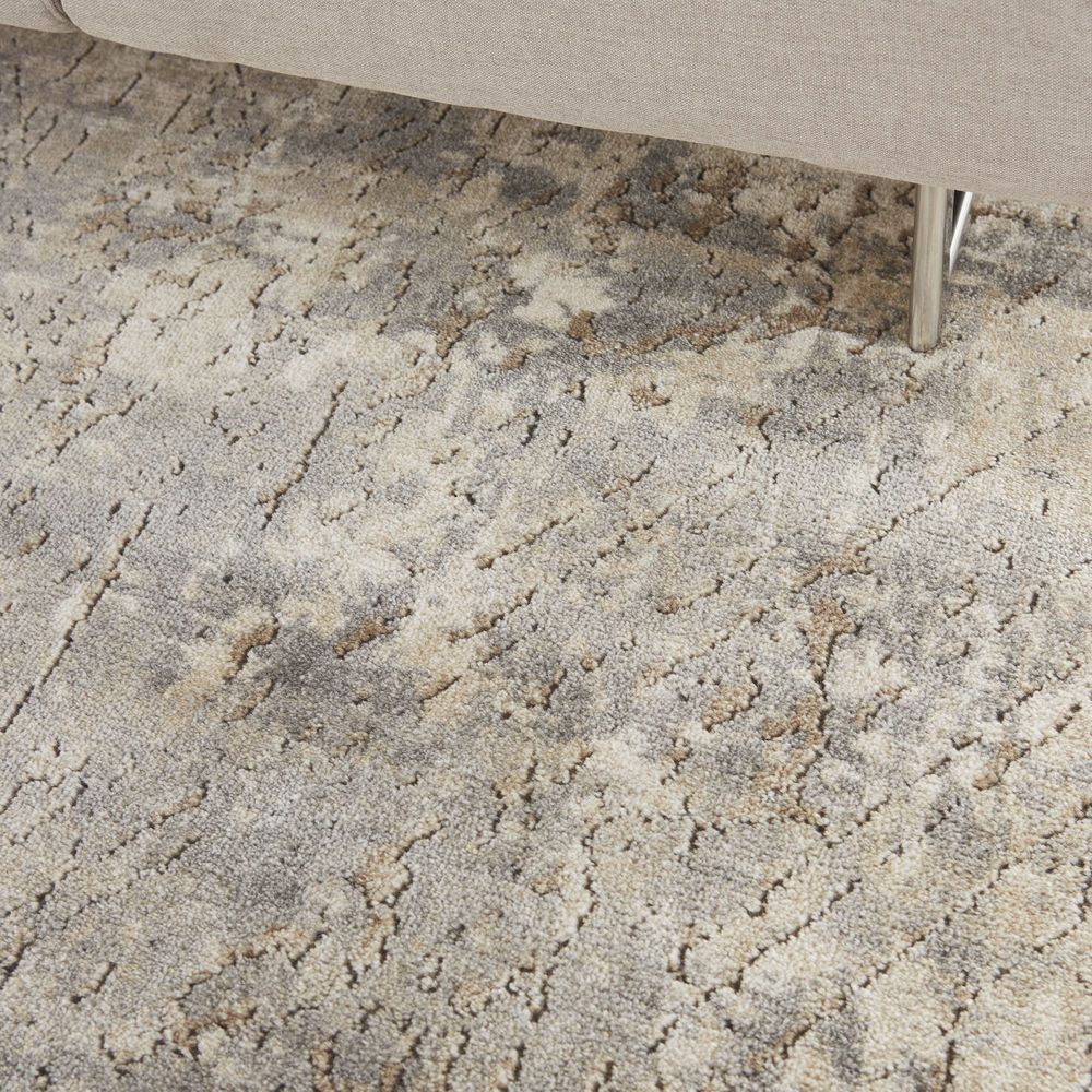 Nourison Quarry QUA03 Rug - Beige &amp; Grey