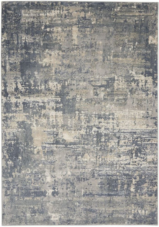 Nourison Quarry QUA04 Rug - Grey &amp; Beige