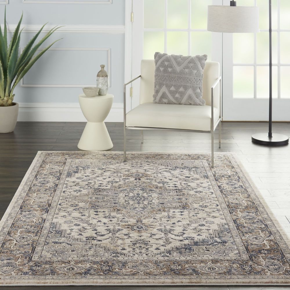 Nourison Quarry QUA05 Rug - Ivory Grey