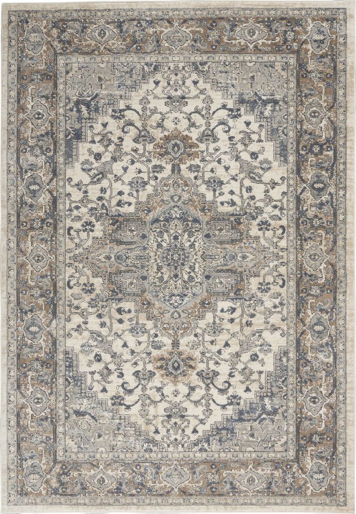 Nourison Quarry QUA05 Rug - Ivory Grey