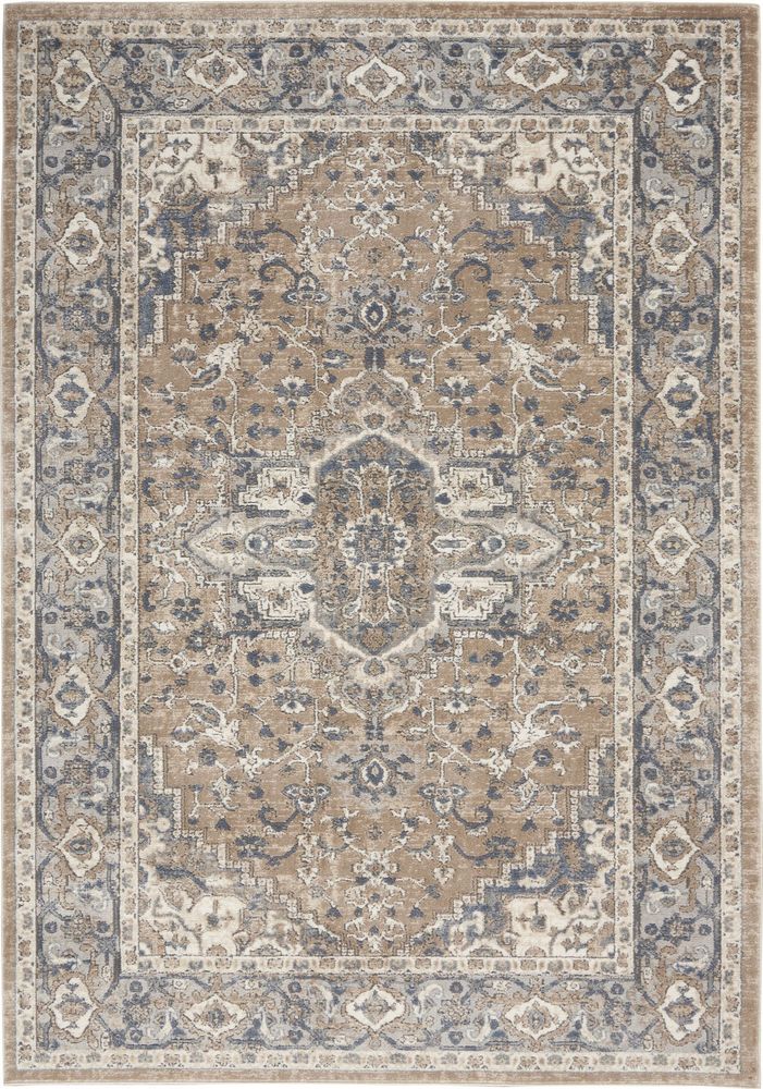 Nourison Quarry QUA05 Rug - Beige &amp; Grey