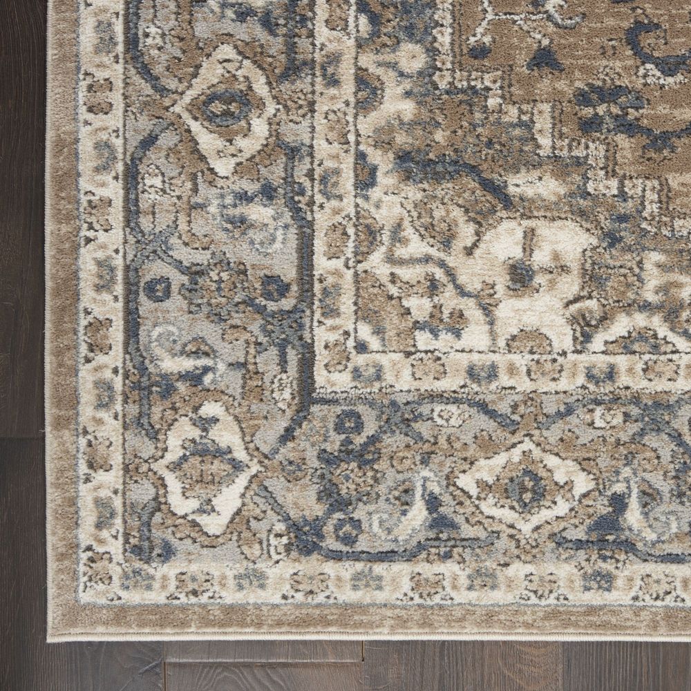 Nourison Quarry QUA05 Rug - Beige &amp; Grey