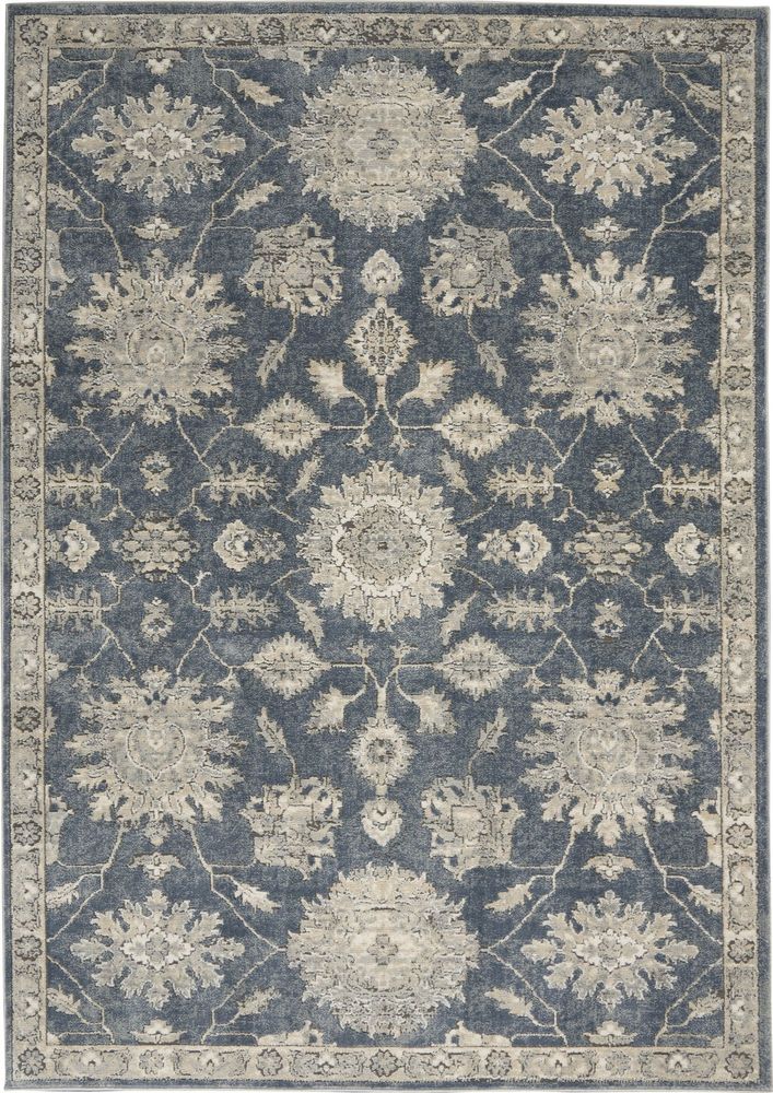 Nourison Quarry QUA06 Rug - Blue &amp; Beige