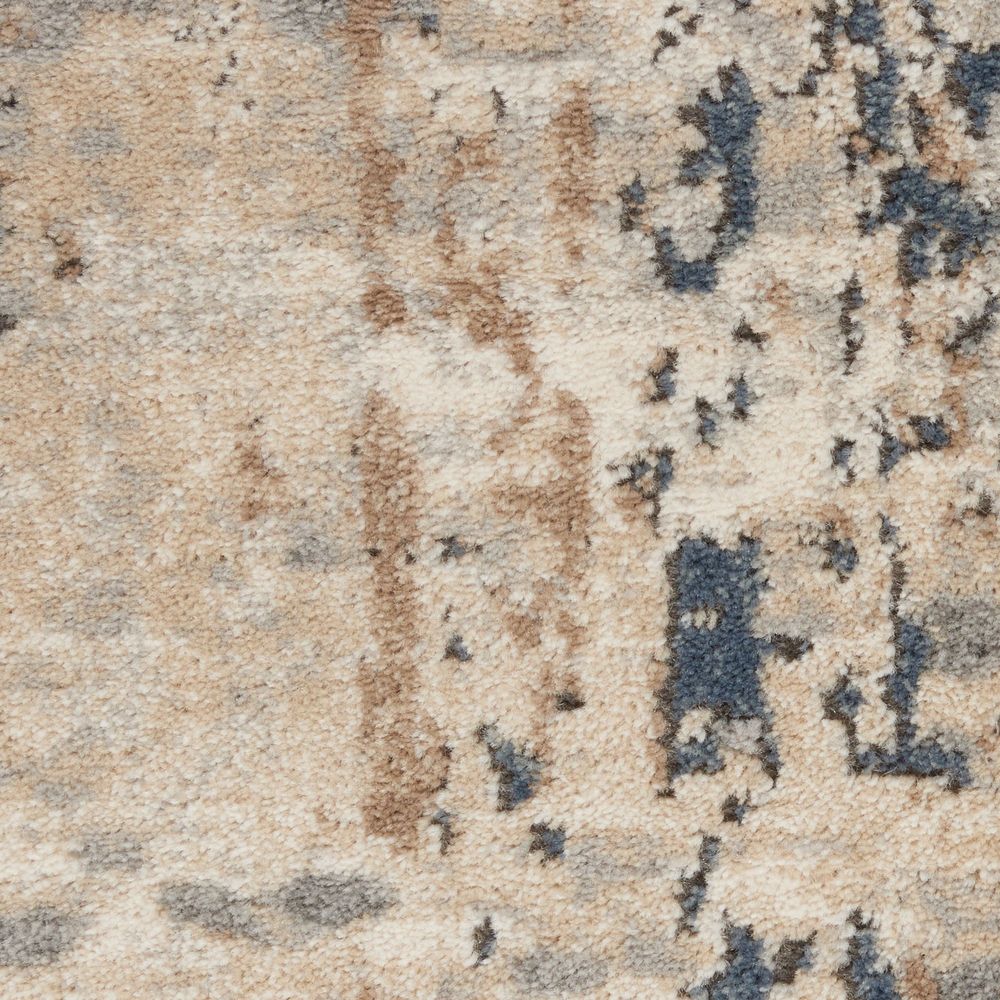 Nourison Quarry QUA01 Runner Rug - Beige &amp; Grey