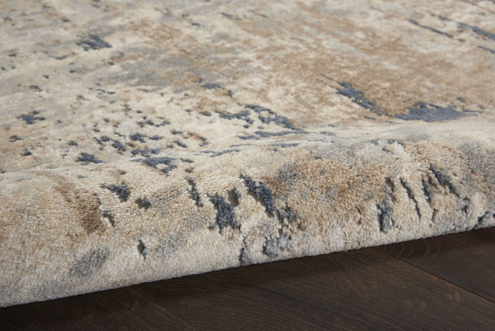 Nourison Quarry QUA01 Runner Rug - Beige &amp; Grey