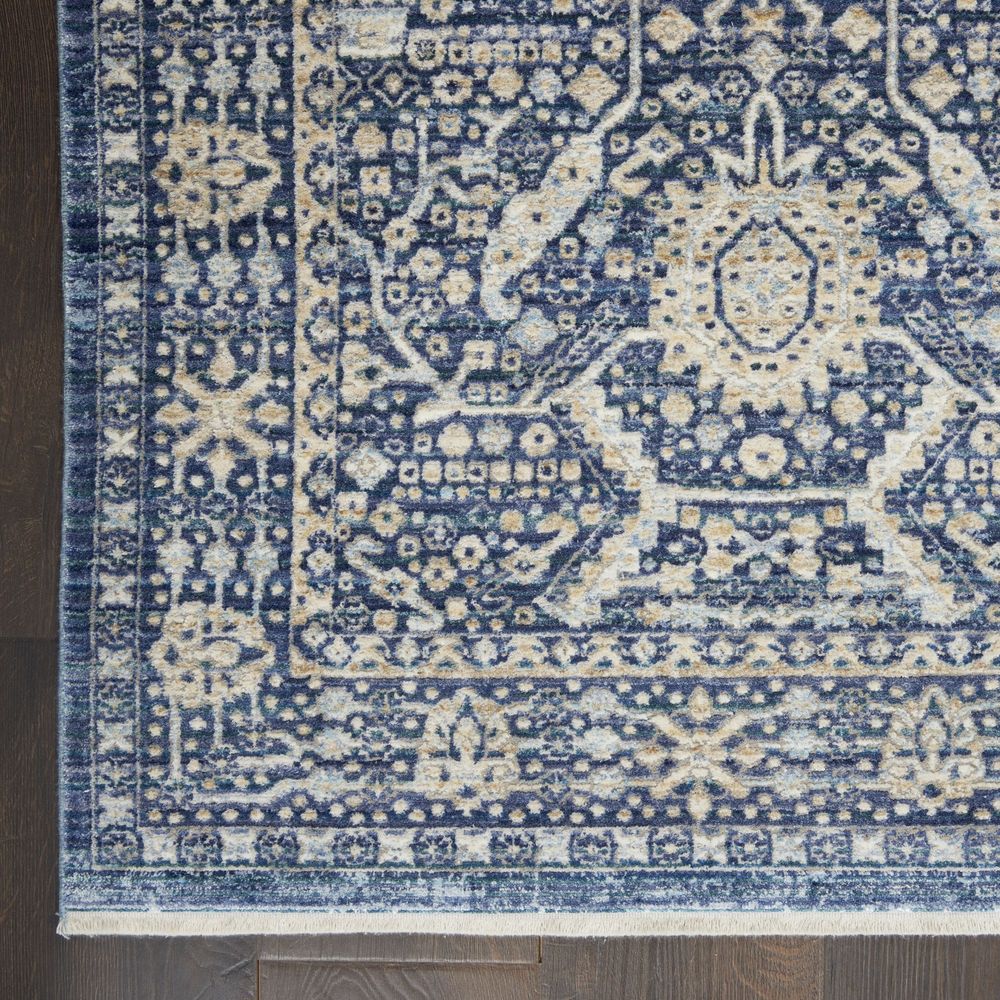 Nourison Lustrous Weave LUW03 Runner Rug - Blue