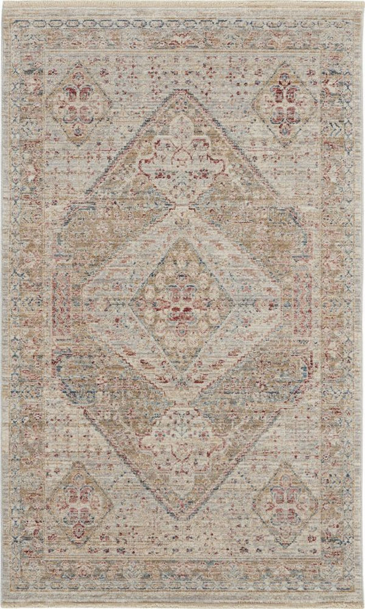 Nourison Homestead HMS03 Rug - Beige &amp; Grey