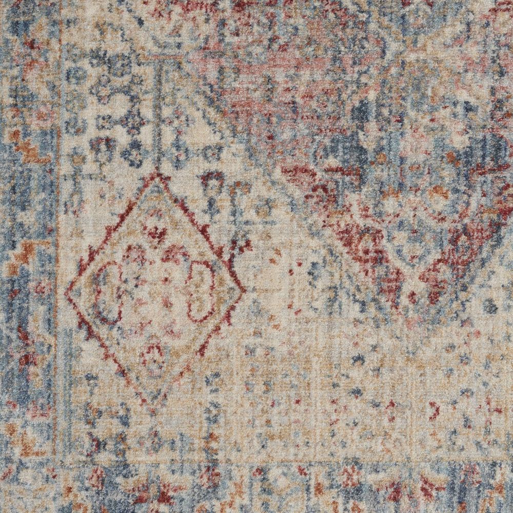 Nourison Homestead HMS03 Rug - Blue &amp; Grey