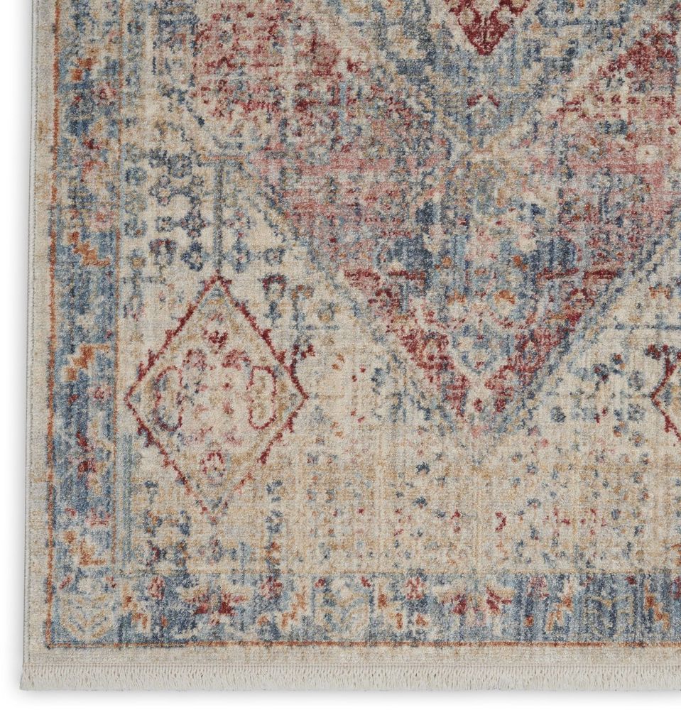 Nourison Homestead HMS03 Rug - Blue &amp; Grey