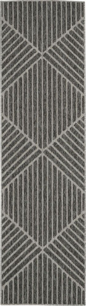 Nourison Cozumel CZM05 Runner Rug - Dark Grey