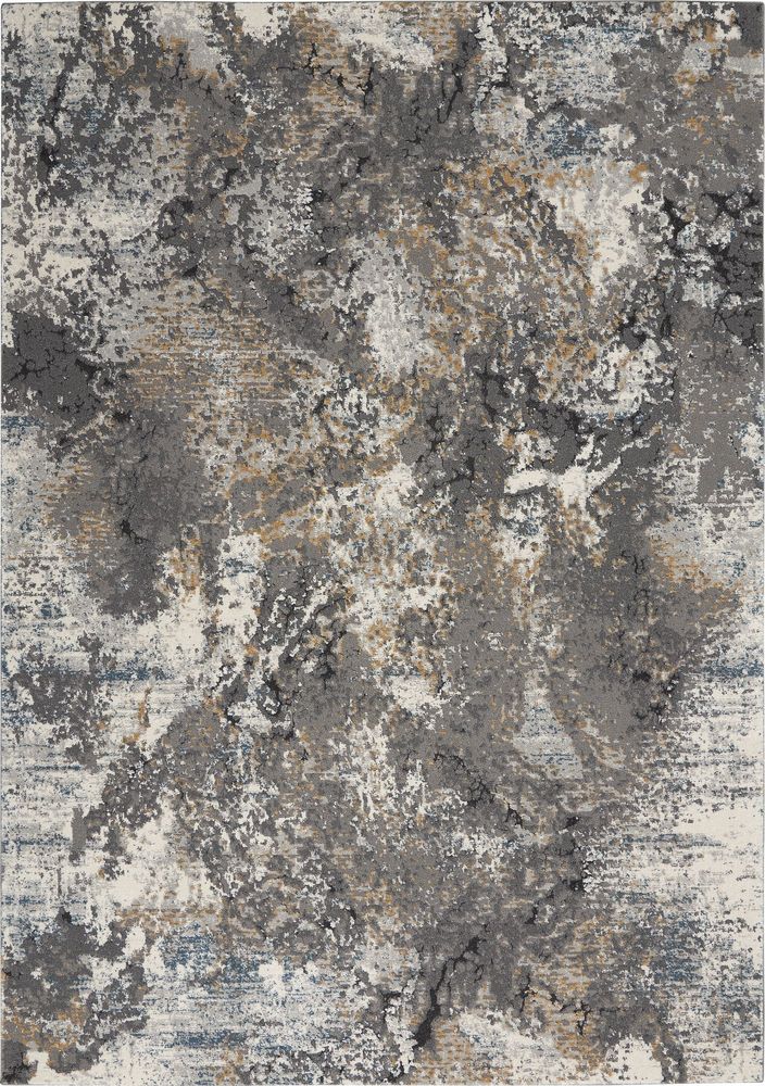 Nourison Tangra TNR01 Rug - Grey &amp; Multicolour