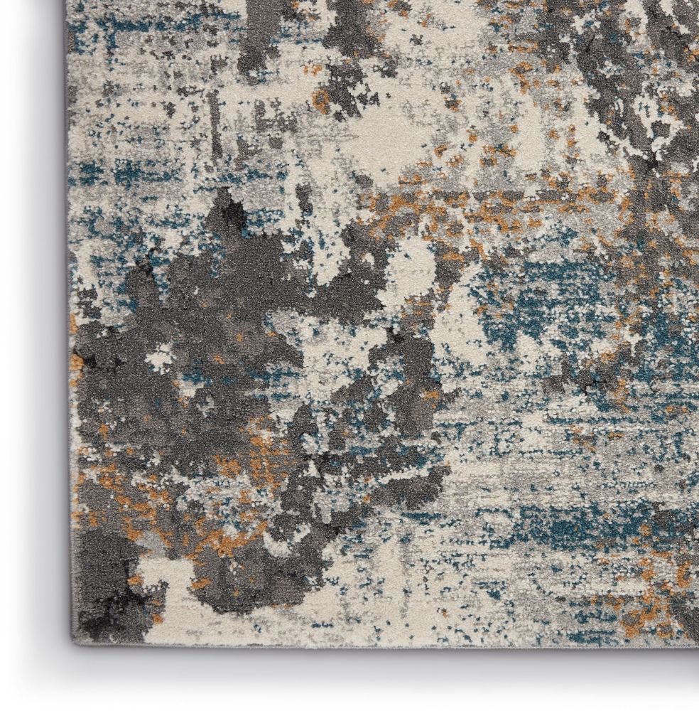 Nourison Tangra TNR01 Rug - Grey &amp; Multicolour