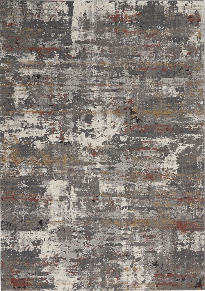 Nourison Tangra TNR02 Rug - Grey &amp; Multicolour