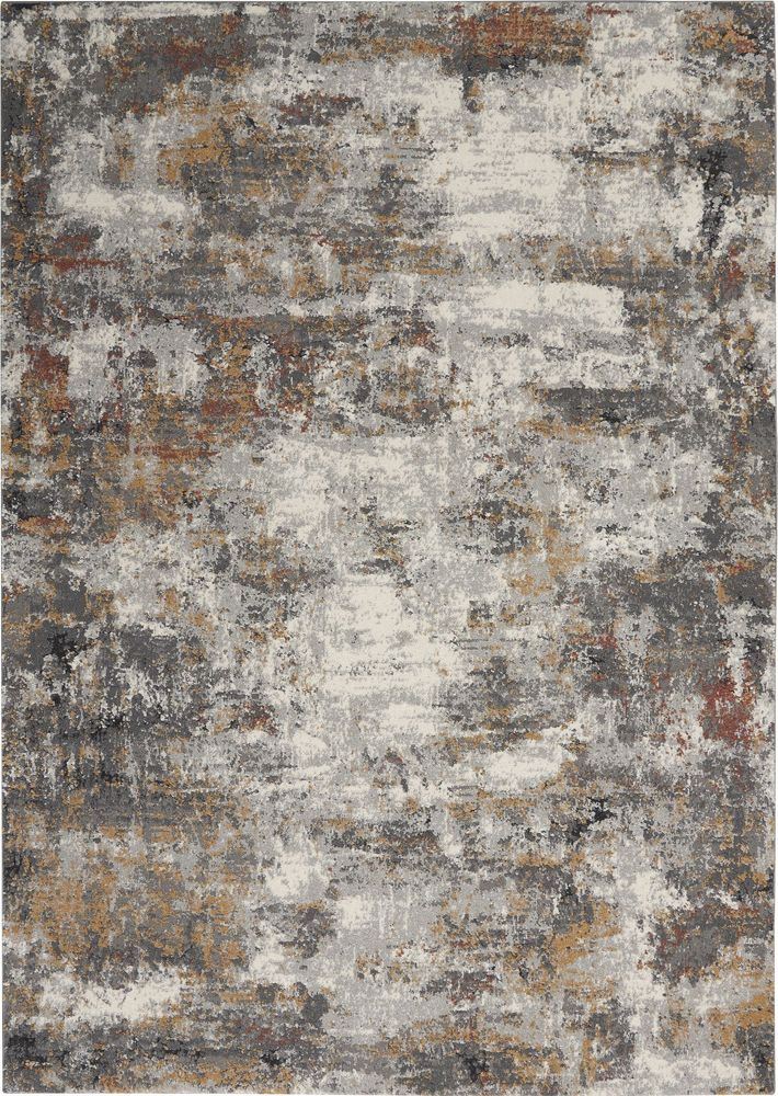 Nourison Tangra TNR03 Rug - Grey &amp; Multicolour