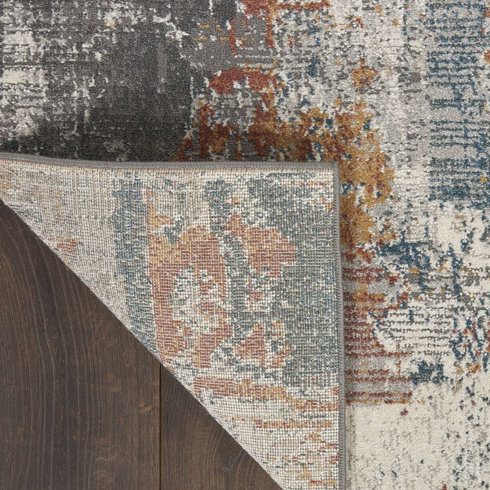 Nourison Tangra TNR06 Runner Rug - Grey &amp; Multicolour