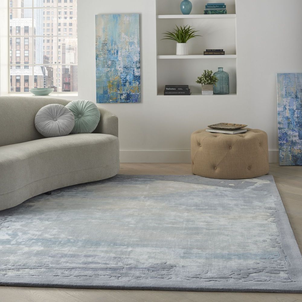 Nourison Prismatic PRS19 Rug - Grey &amp; Gold