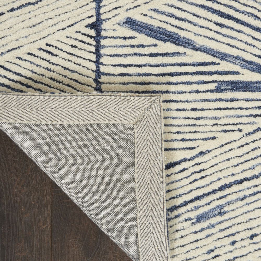 Nourison Colorado CLR01 Rug - White &amp; Blue