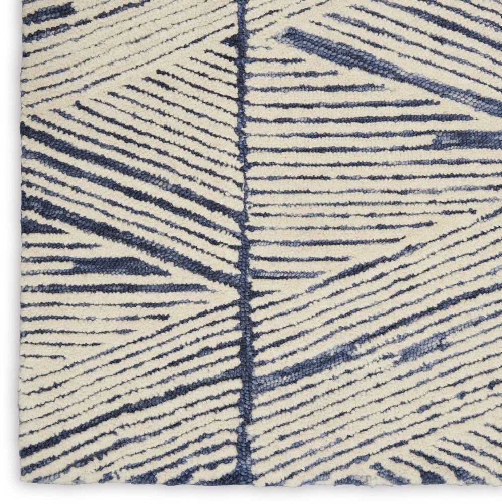 Nourison Colorado CLR01 Rug - White &amp; Blue