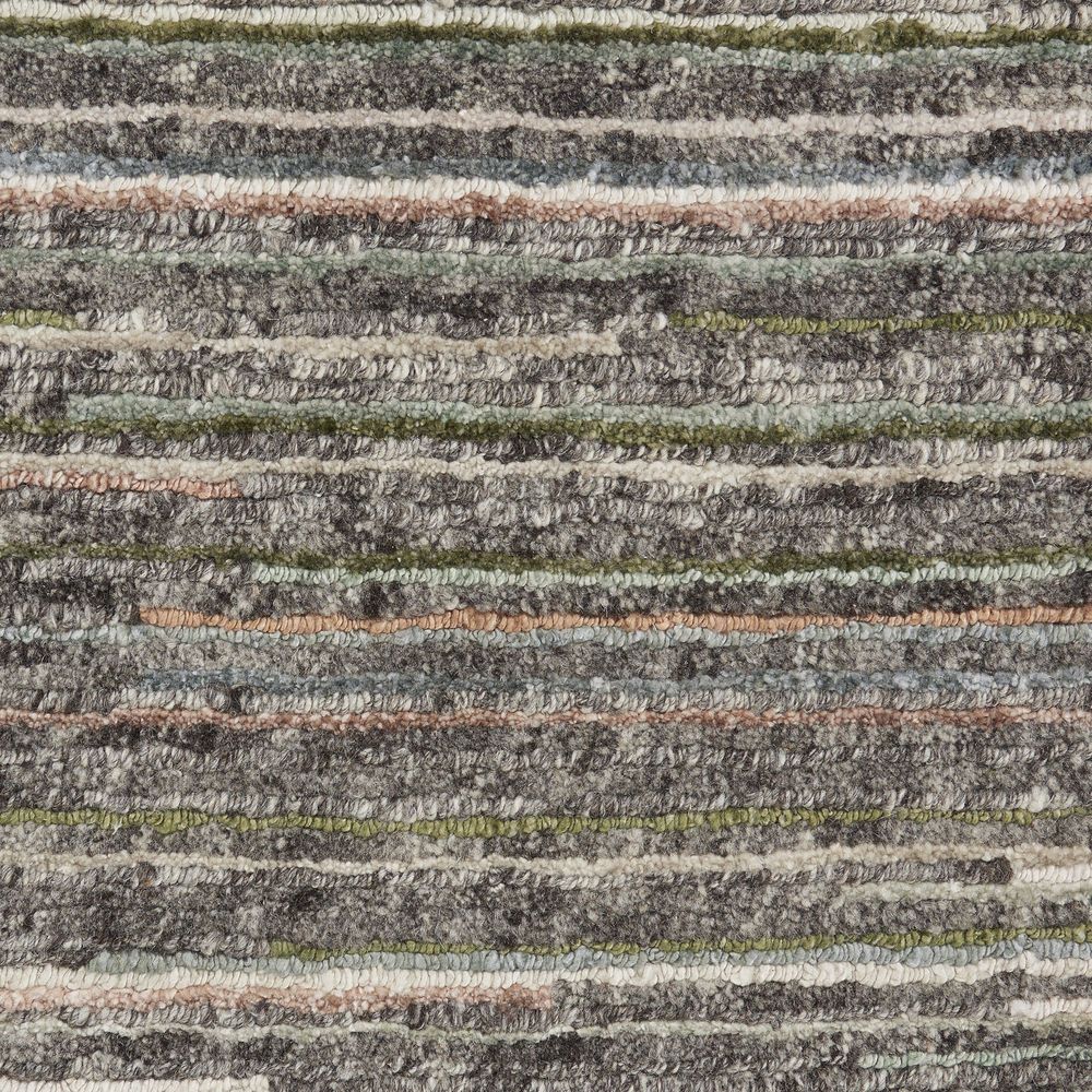 Nourison Plateau PAE01 Rug - Grey &amp; Green