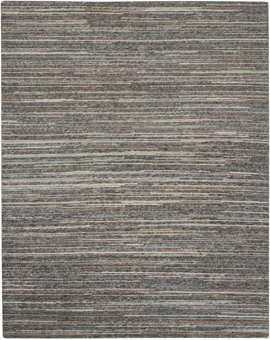 Nourison Plateau PAE01 Rug - Grey &amp; Green