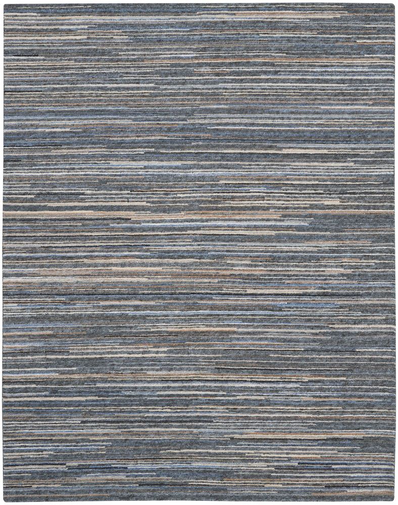 Nourison Plateau PAE01 Rug - Blue