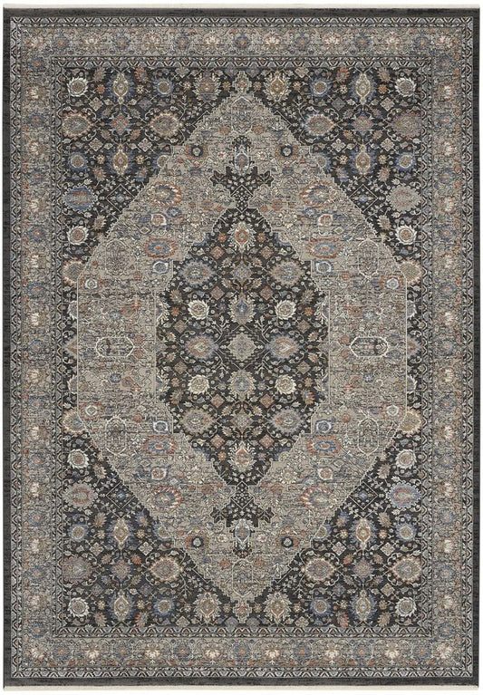 Nourison Starry Nights STN11 Rug - Grey &amp; Blue