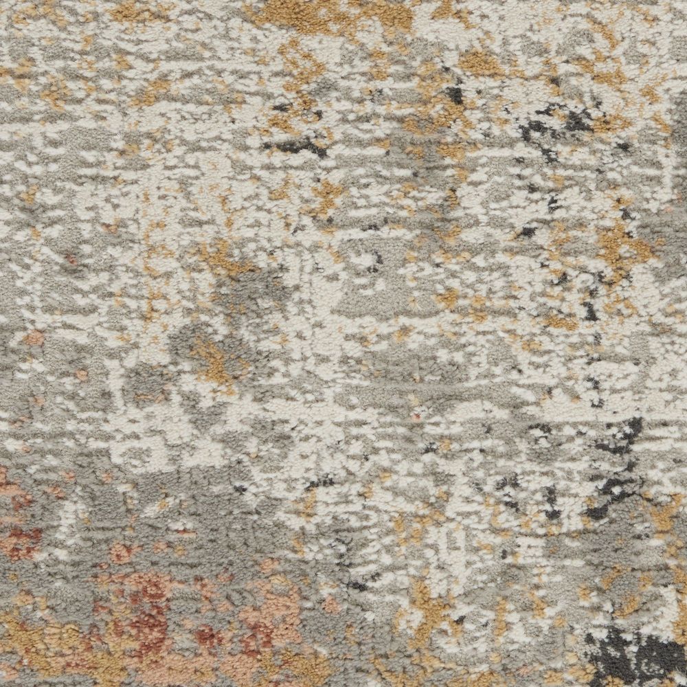 Nourison Rustic Textures RUS13 Rug - Grey &amp; Blue