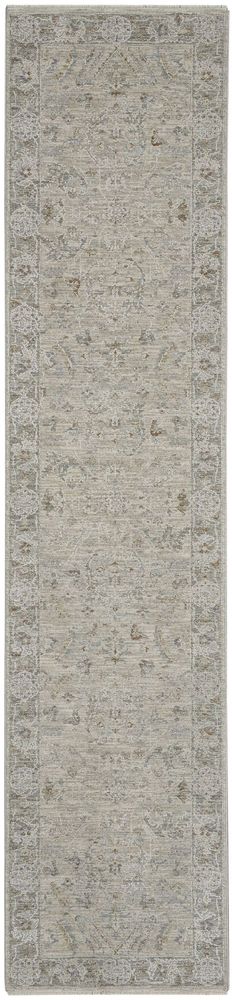 Nourison Infinite IFT01 Runner Rug - Light Grey