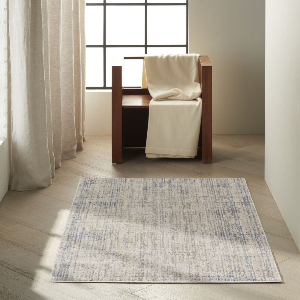 Calvin Klein CK001 River Flow RFV04 Rug - Beige &amp; Grey