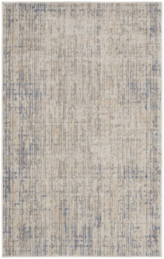 Calvin Klein CK001 River Flow RFV04 Rug - Beige &amp; Grey