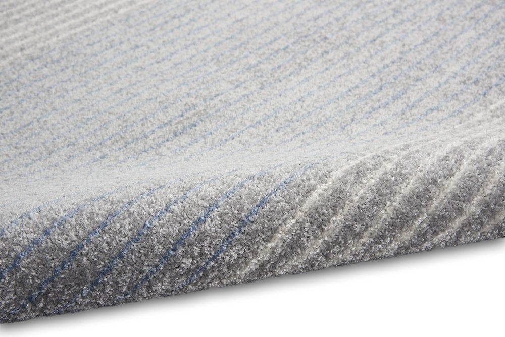 Calvin Klein CK001 River Flow RFV06 Runner Rug - Grey