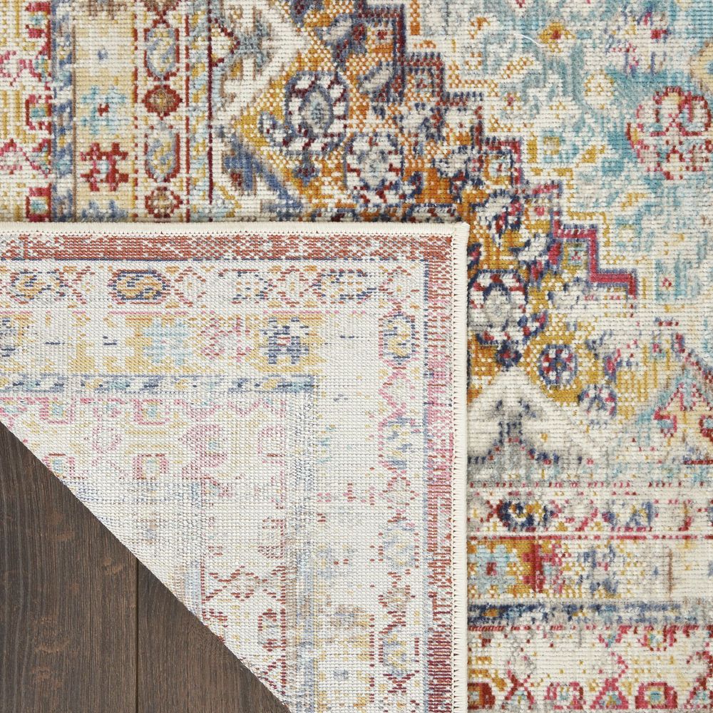 Nourison Vintage Kashan VKA09 Runner Rug - Multicolour