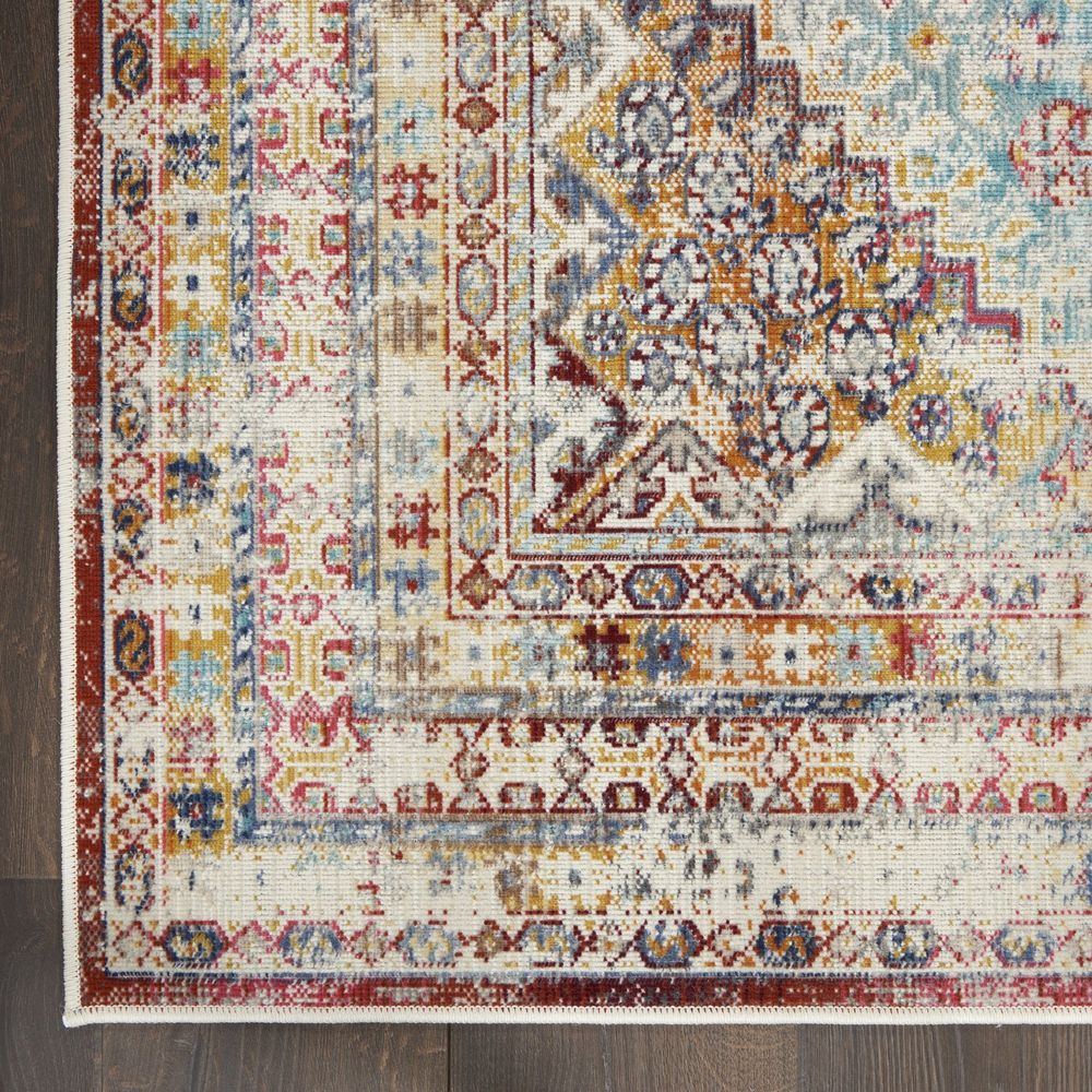 Nourison Vintage Kashan VKA09 Runner Rug - Multicolour