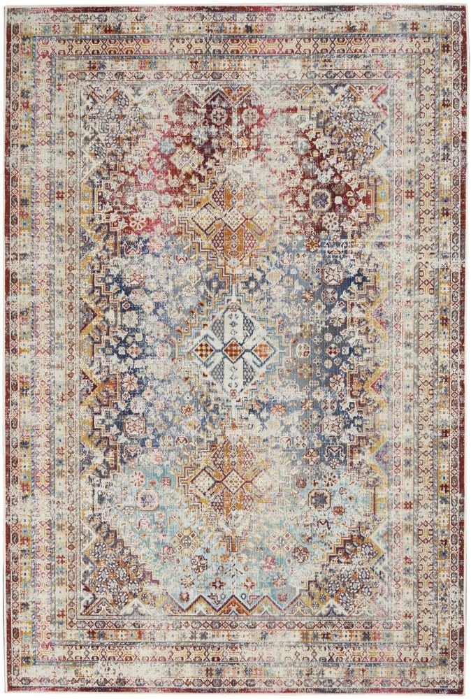 Nourison Vintage Kashan VKA09 Rug - Multicolour