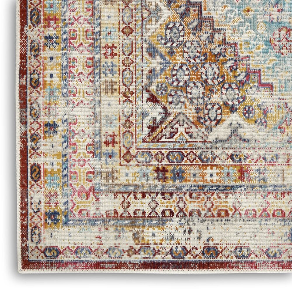 Nourison Vintage Kashan VKA09 Rug - Multicolour