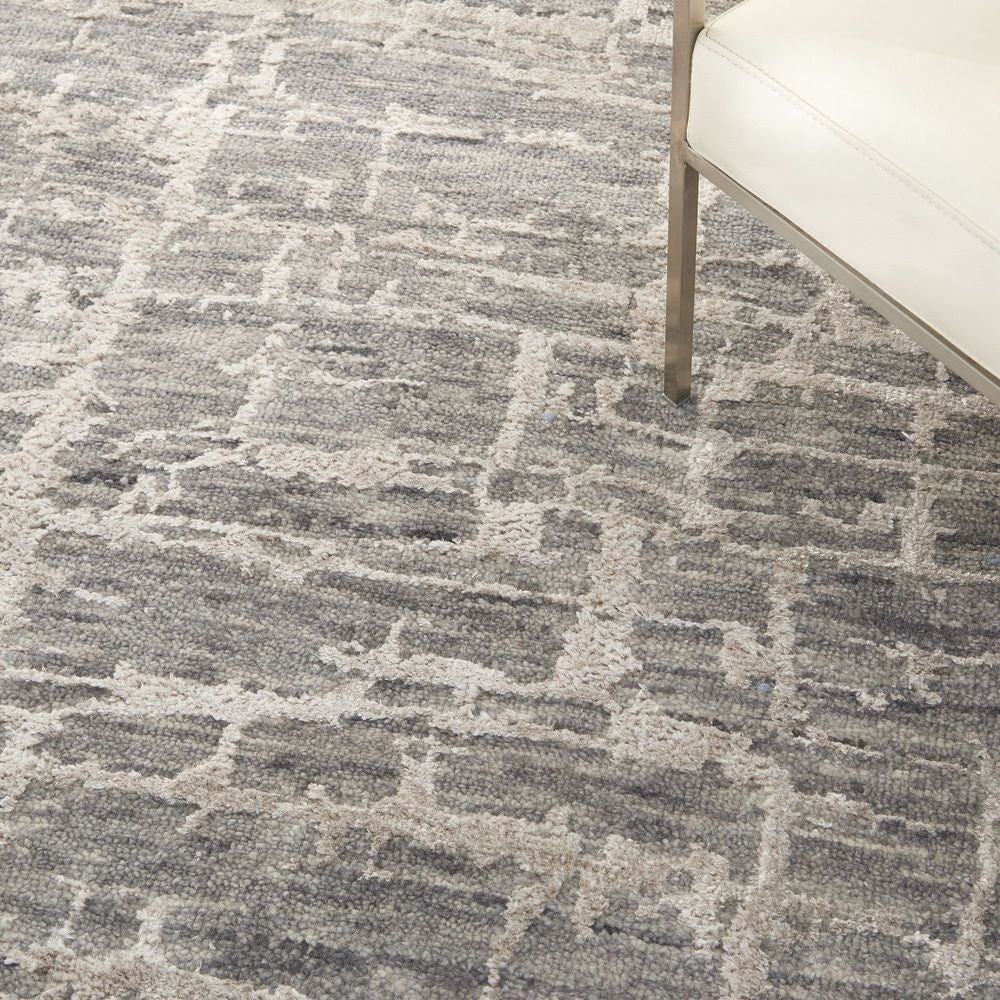 Nourison Luna LUN02 Rug - Grey &amp; Silver