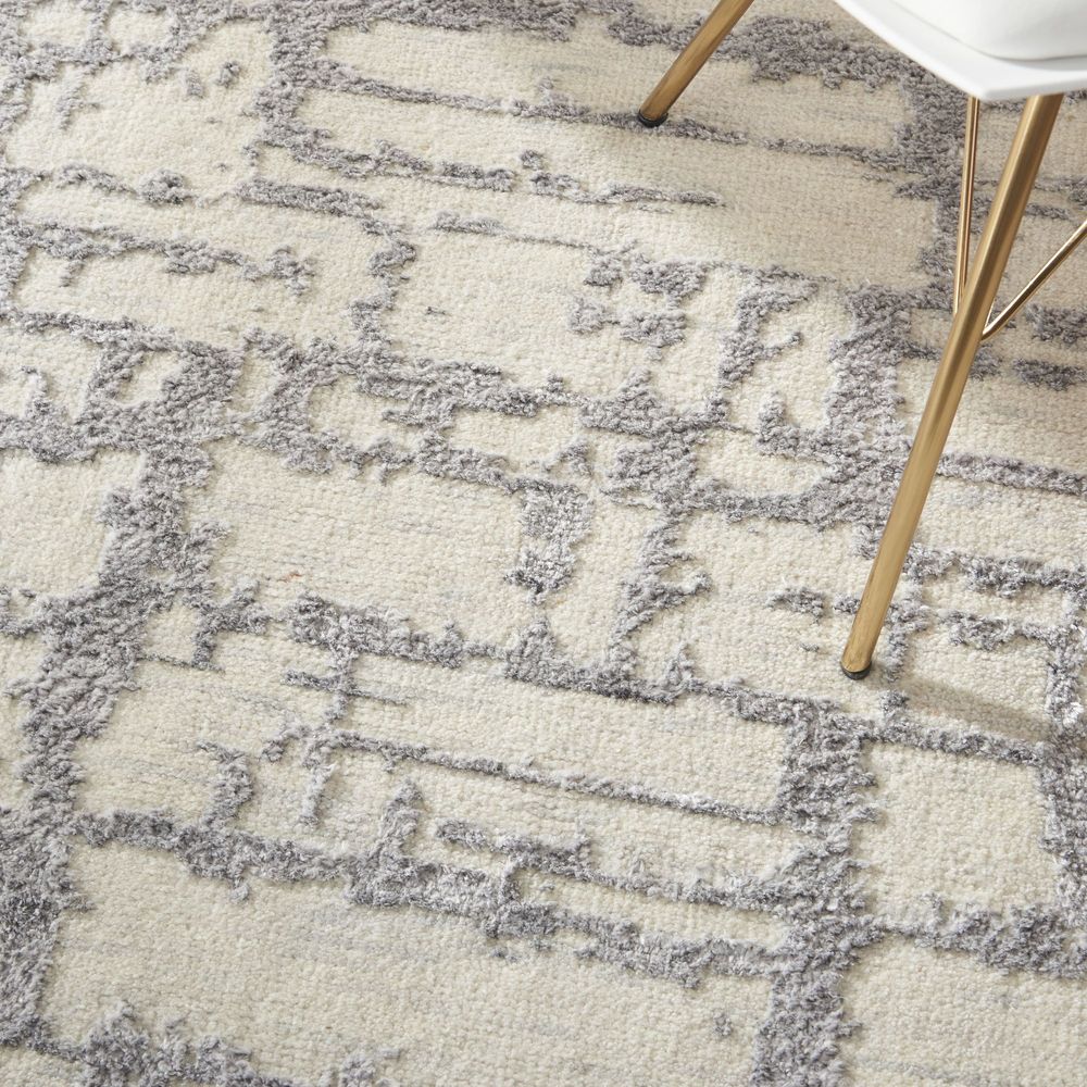 Nourison Luna LUN02 Rug - Ivory Grey