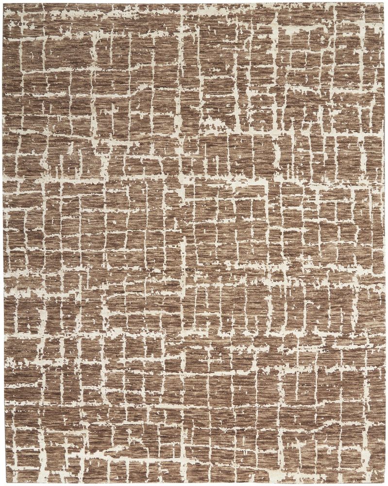 Nourison Luna LUN02 Rug - Mocha &amp; Ivory